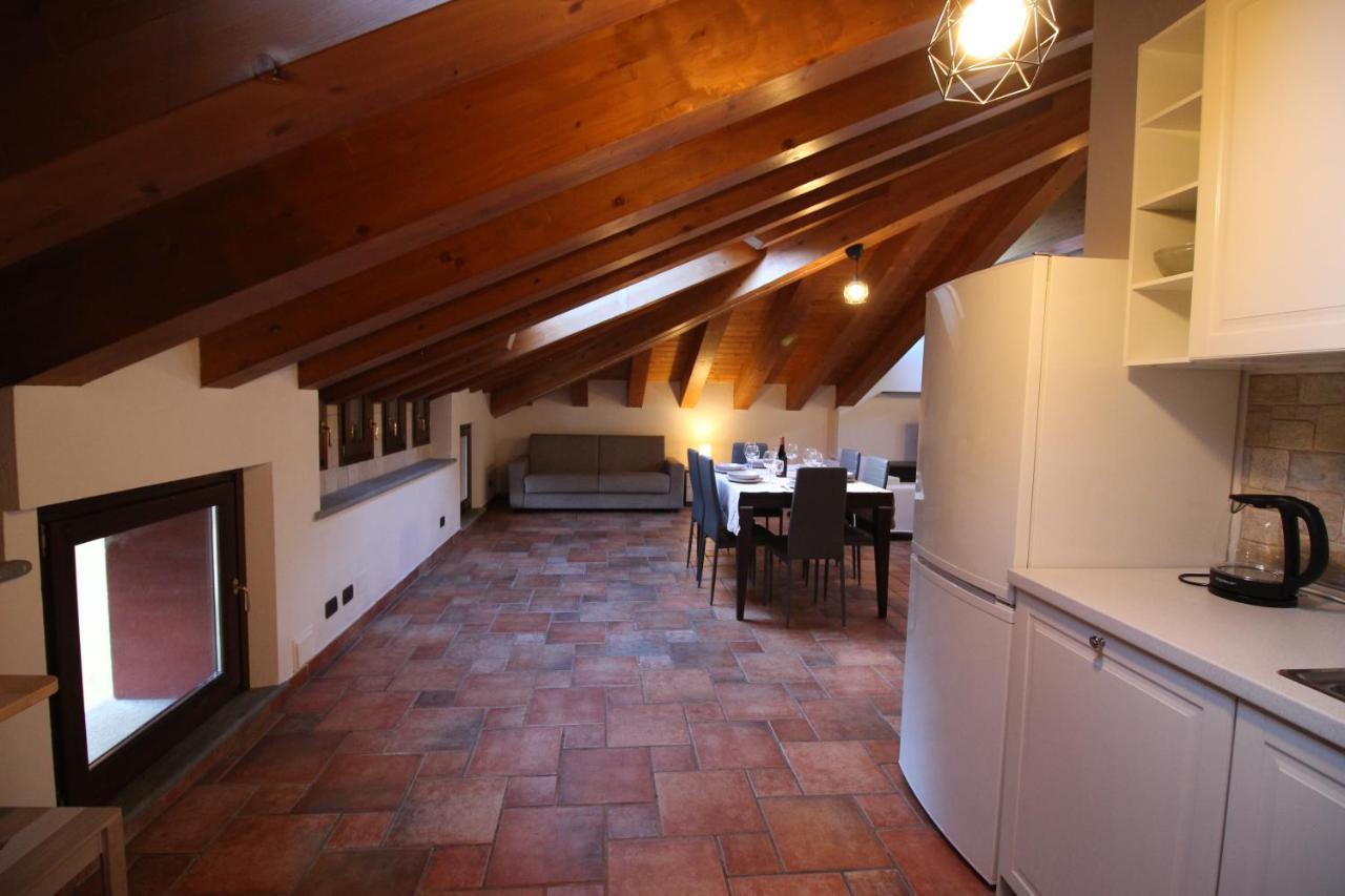 Apartamento Attico Dell'Aquila Brusson Exterior foto